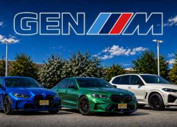 BMW Gen M lineup featuring 2026 M5, M3 Competition, and X5 M performance models