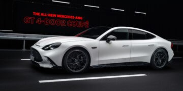 2027 Mercedes-AMG GT 63 rear taillight design and aerodynamic styling