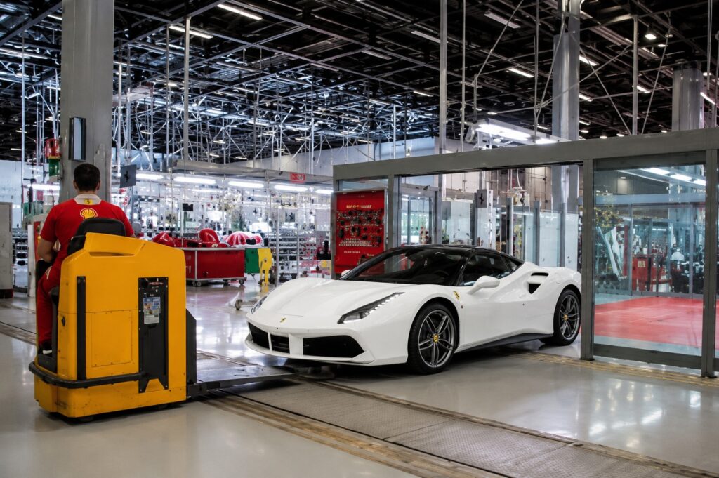 ferrari 488 factory