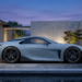 New Lexus LFA side profile showing the 47-inch roofline, illustration based on the official concept