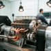 Nilu27 NILU 6.5-liter naturally aspirated V12 hypercar engine on a dynamometer during its first test run