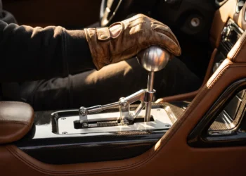 Gated shifter in one of the manual supercars 2026 buyers can still order new