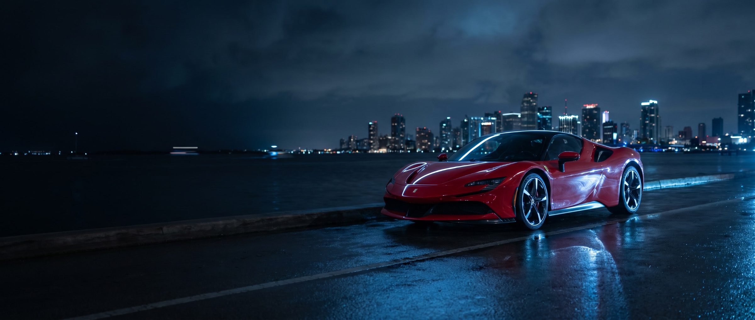 about hero ferrari sf90 miami night